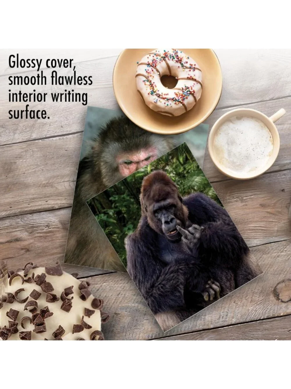 20 Blank Note Cards with Envelopes - All Occasion Animal Assortment (10 Designs)